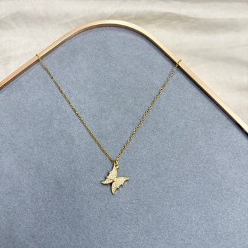 WHERE ARE U GOING BUTTERFLY NECKLACE