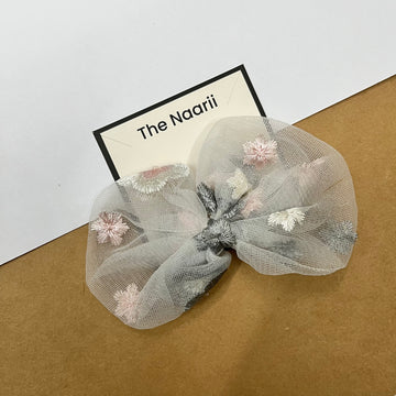 CUTE FLORAL PRINT BOWS