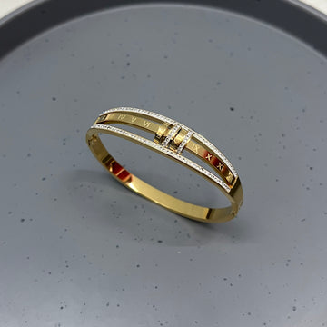 GOLD PLATED CUBIC BABY SIZE ZIRCONIC