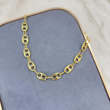 CADENA GOLD CHAIN LINK NECKLACE