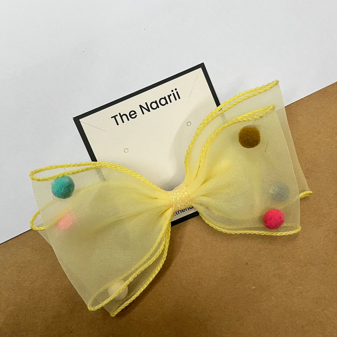 RIBBON DOT BOWS