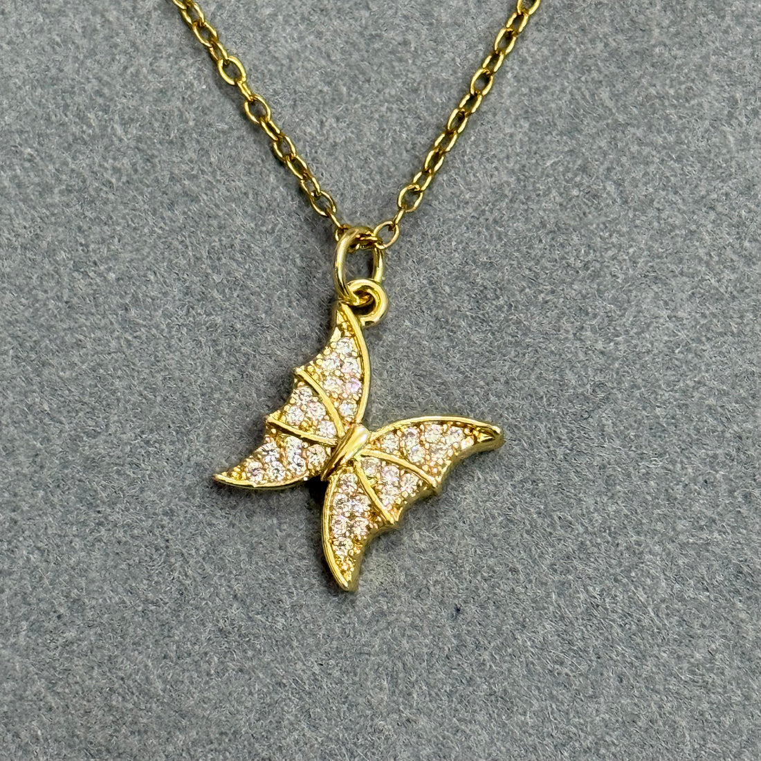 WHERE ARE U GOING BUTTERFLY NECKLACE