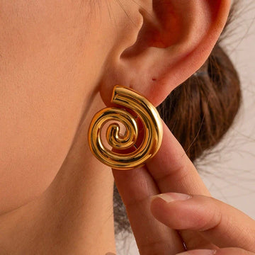 SPIRAL EARRINGS