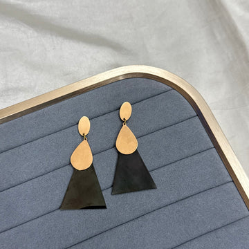TRI-OVAL CASCADE EARRINGS