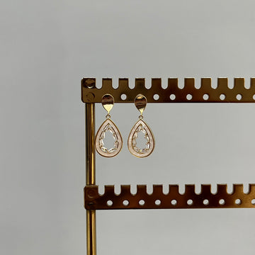 CRYSTAL DROP EARRINGS