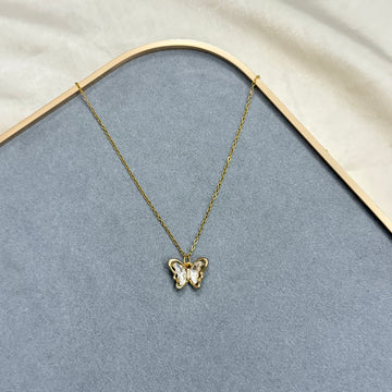 BUTTER BLING NECKLACE