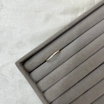 HALF DIAMOND BAND RING