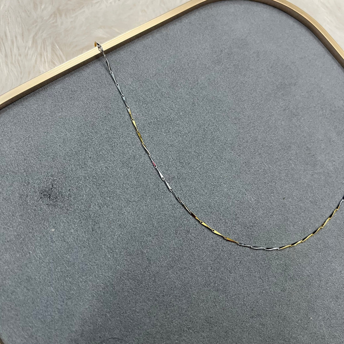 STERLING TRIPLE PLATING CHAIN