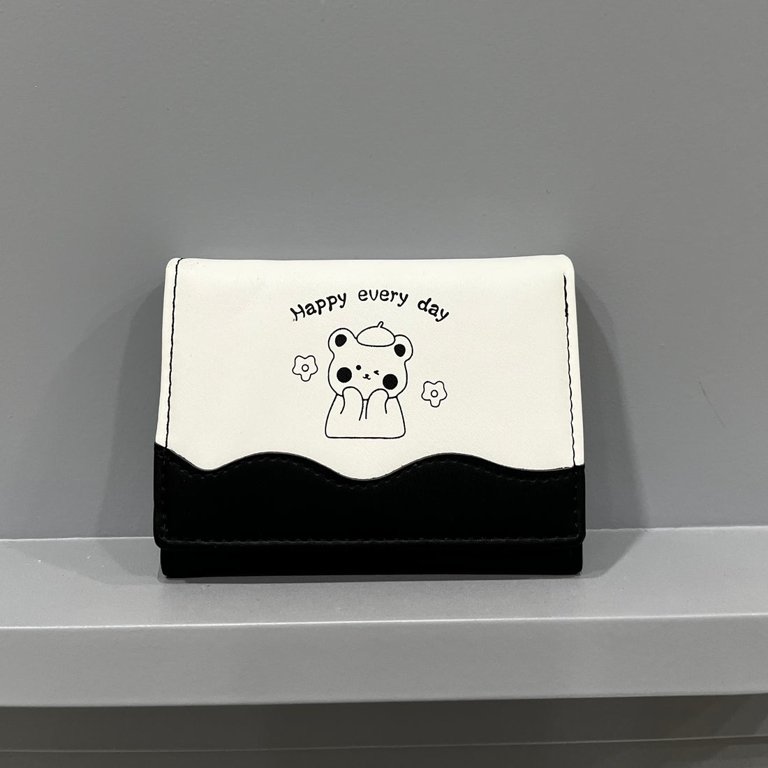HAPPY EVERY DAY TRIFOLD WALLET