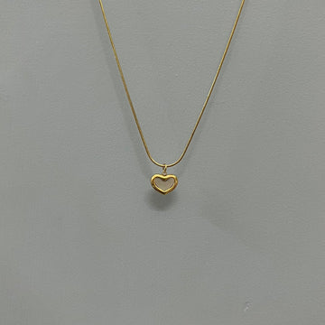HEART PENDANT REVERSIBLE NECKLACE