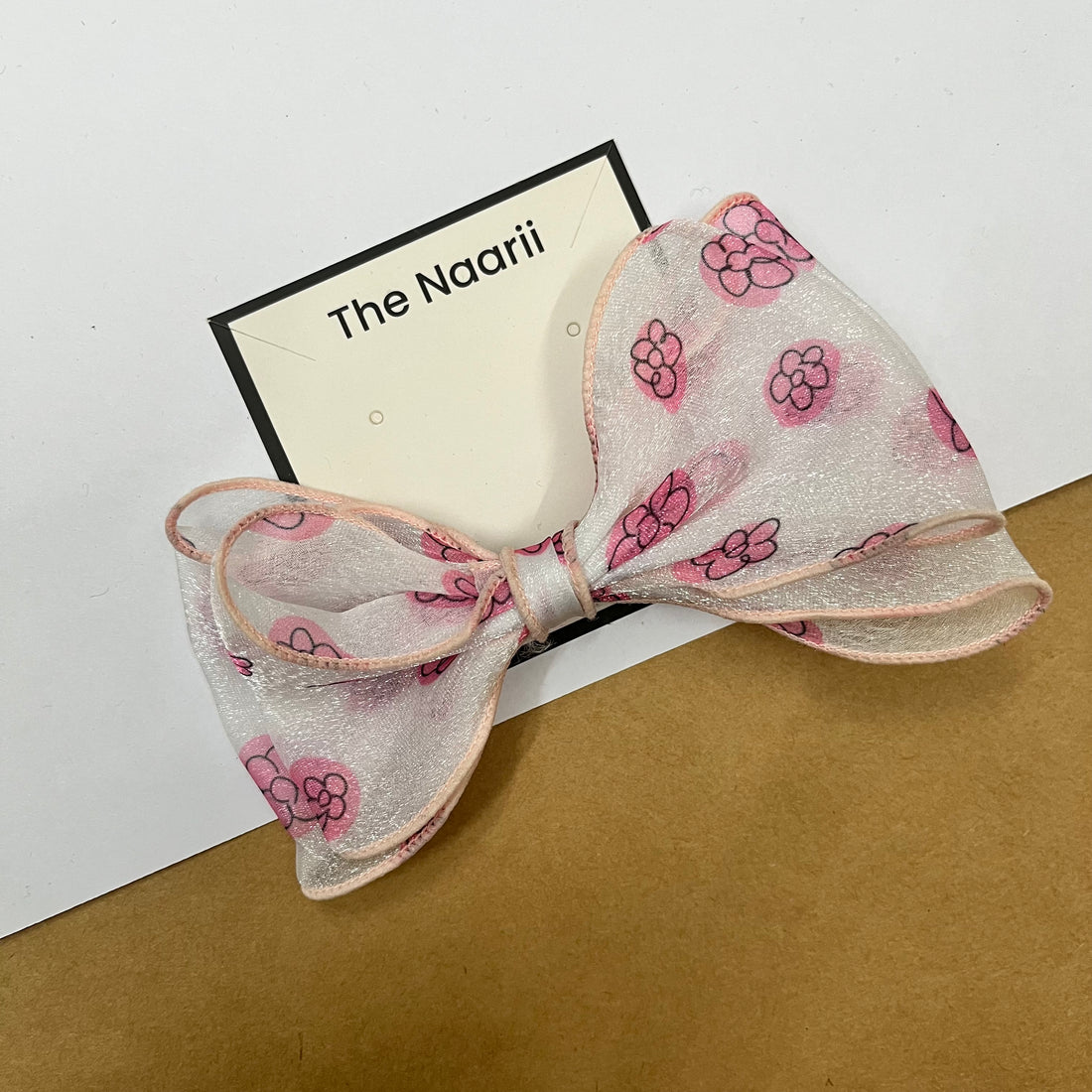 FLORAL HAIR BOWS