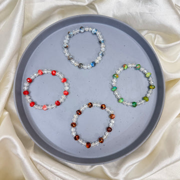 TIE AND DYE BEADS BRACELETS