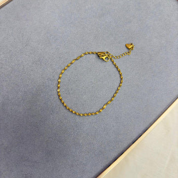 CRISS CROSS ANKLET