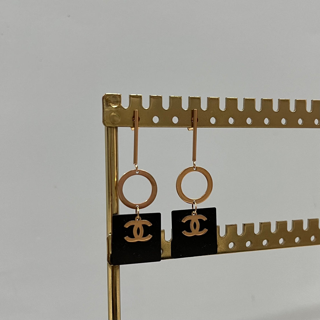 CHANEL LINE FUSSION EARRINGS