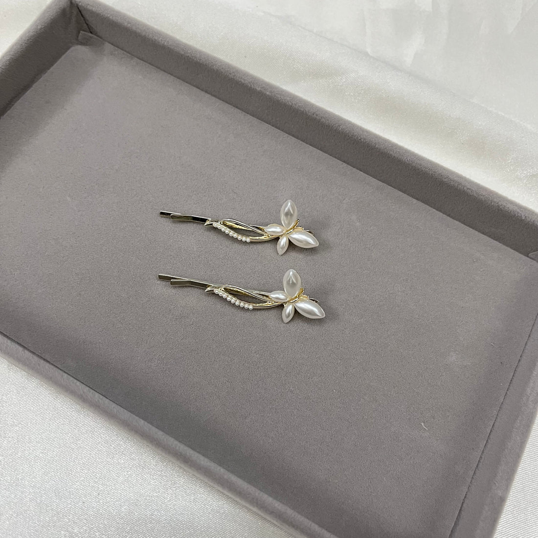 BUTTERFLY SET OF 2 HAIR PIN