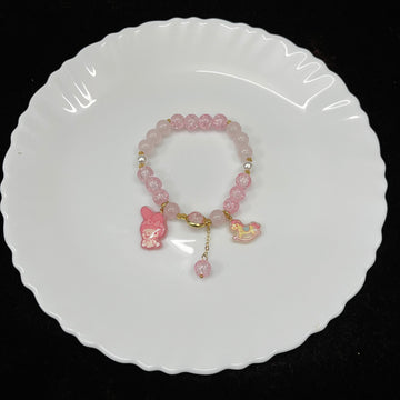 UNICORN CRYSTAL BEADS BRACELET