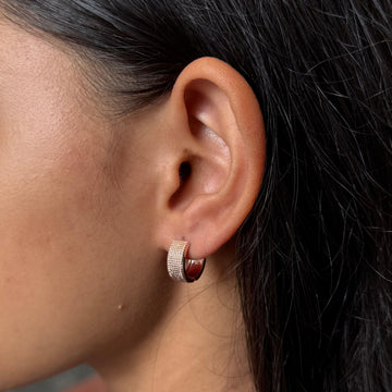MICHELLE HOOP  EARRINGS