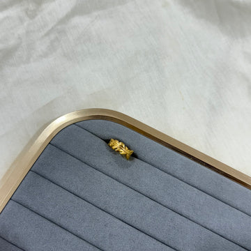FLOSSIE 18K GOLD PLATED RING