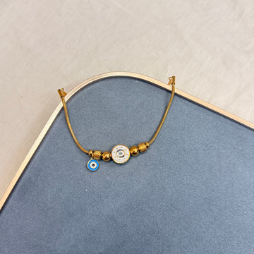NO NAZAR CHAIN BRACELET