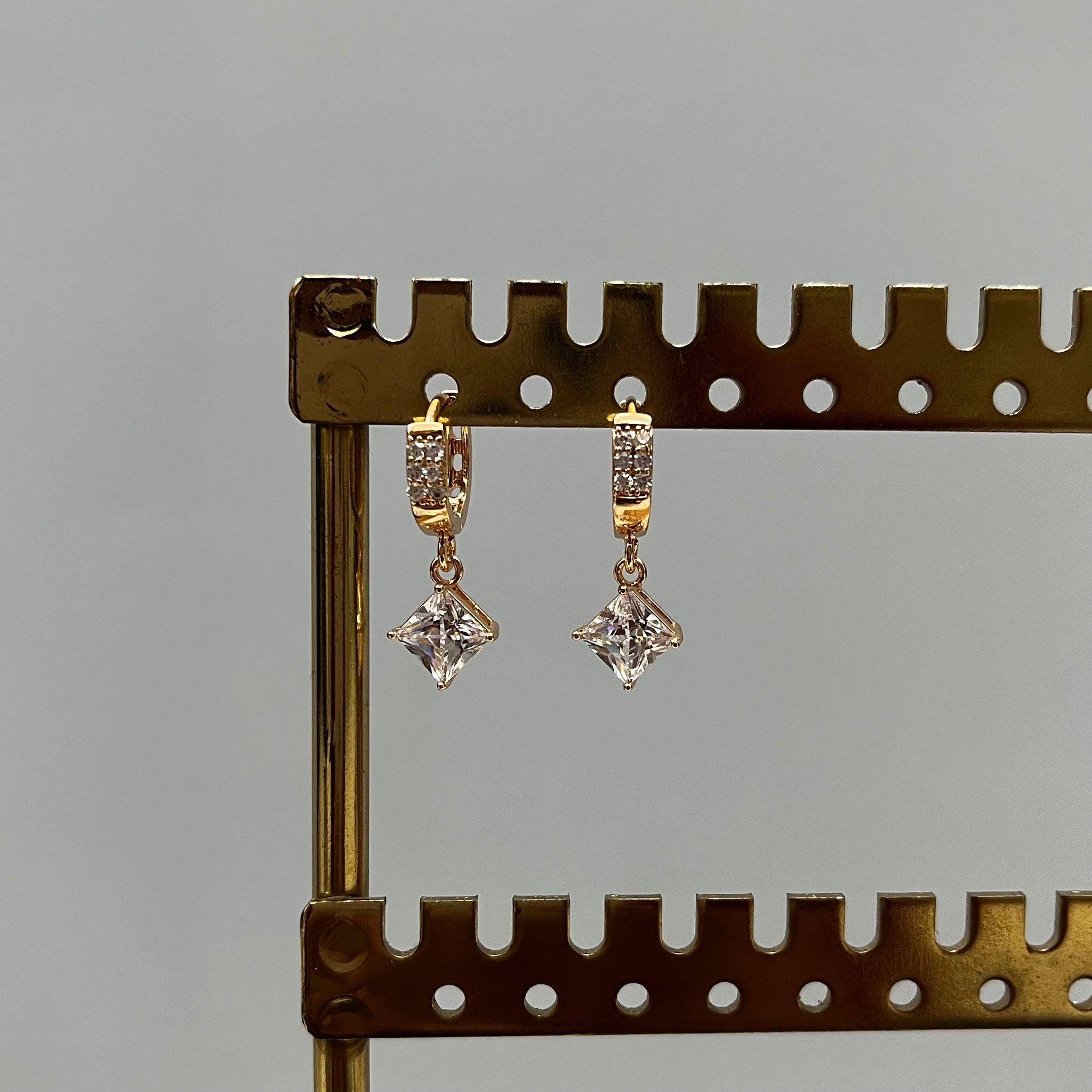 CRYSTAL KIVA EARRINGS