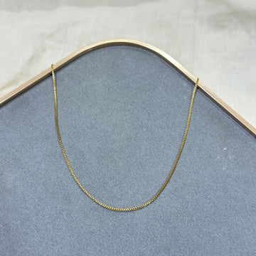 SOLID GOLD PLATED CHAIN