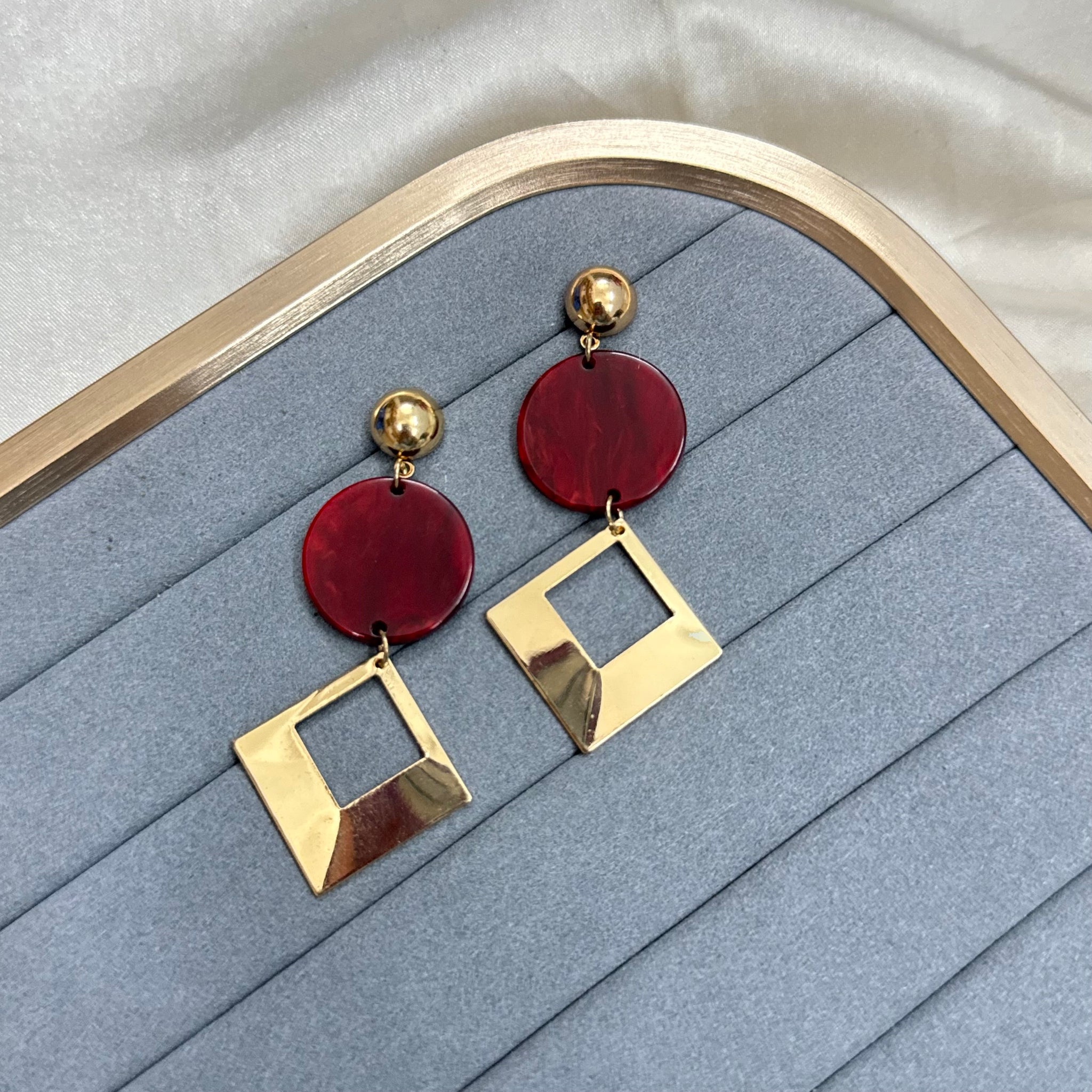 GEO FUSION EARRINGS