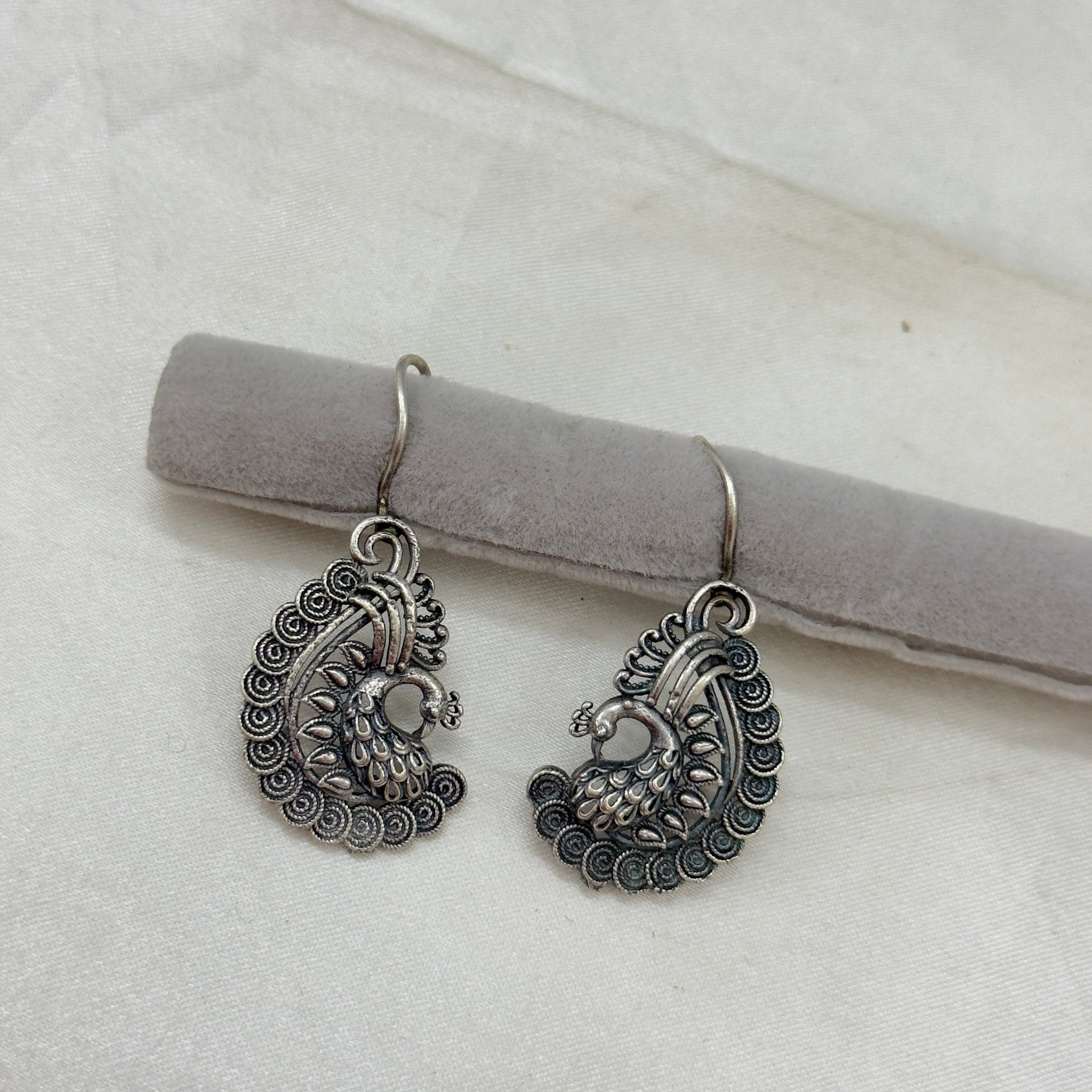 PEACOCK EARRING