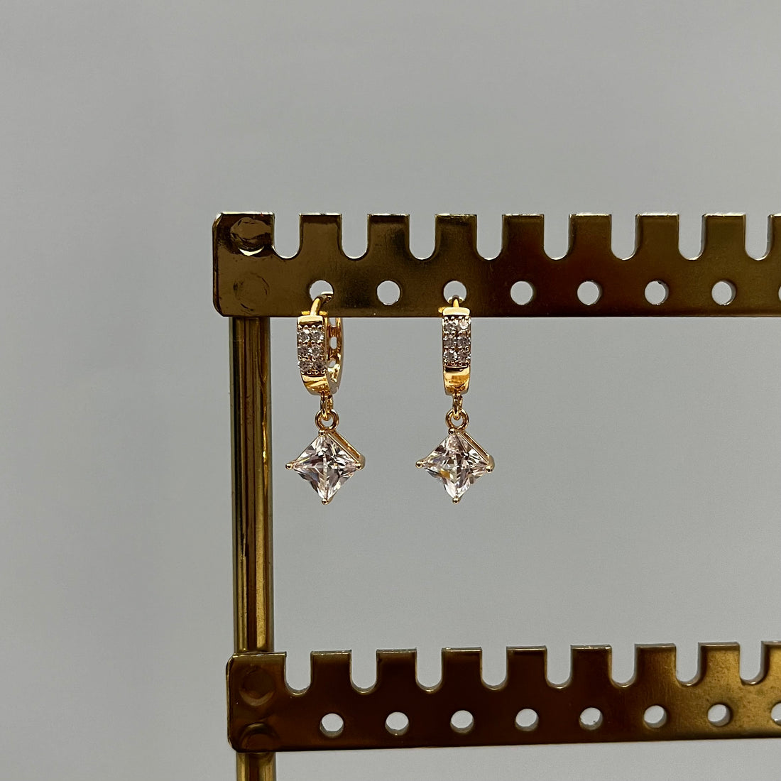 CRYSTAL KIVA EARRINGS