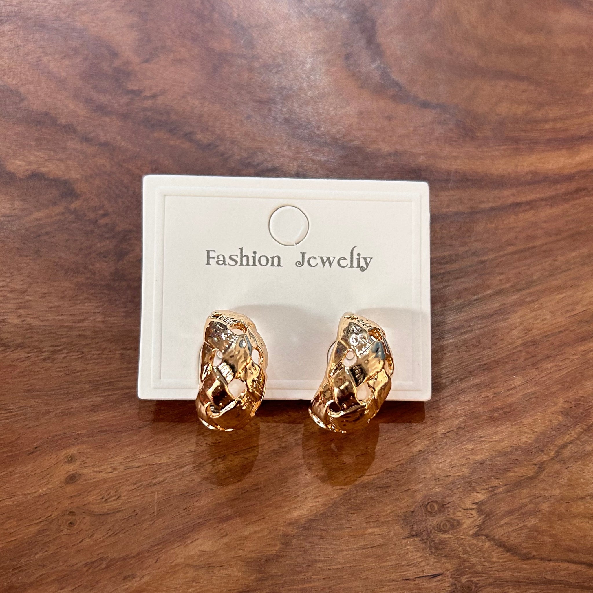 FOREVER GOLD STUD EARRINGS