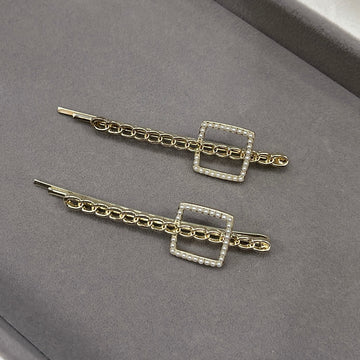 LUX PEARL SQUARE SET OF 2 HAIR PIN