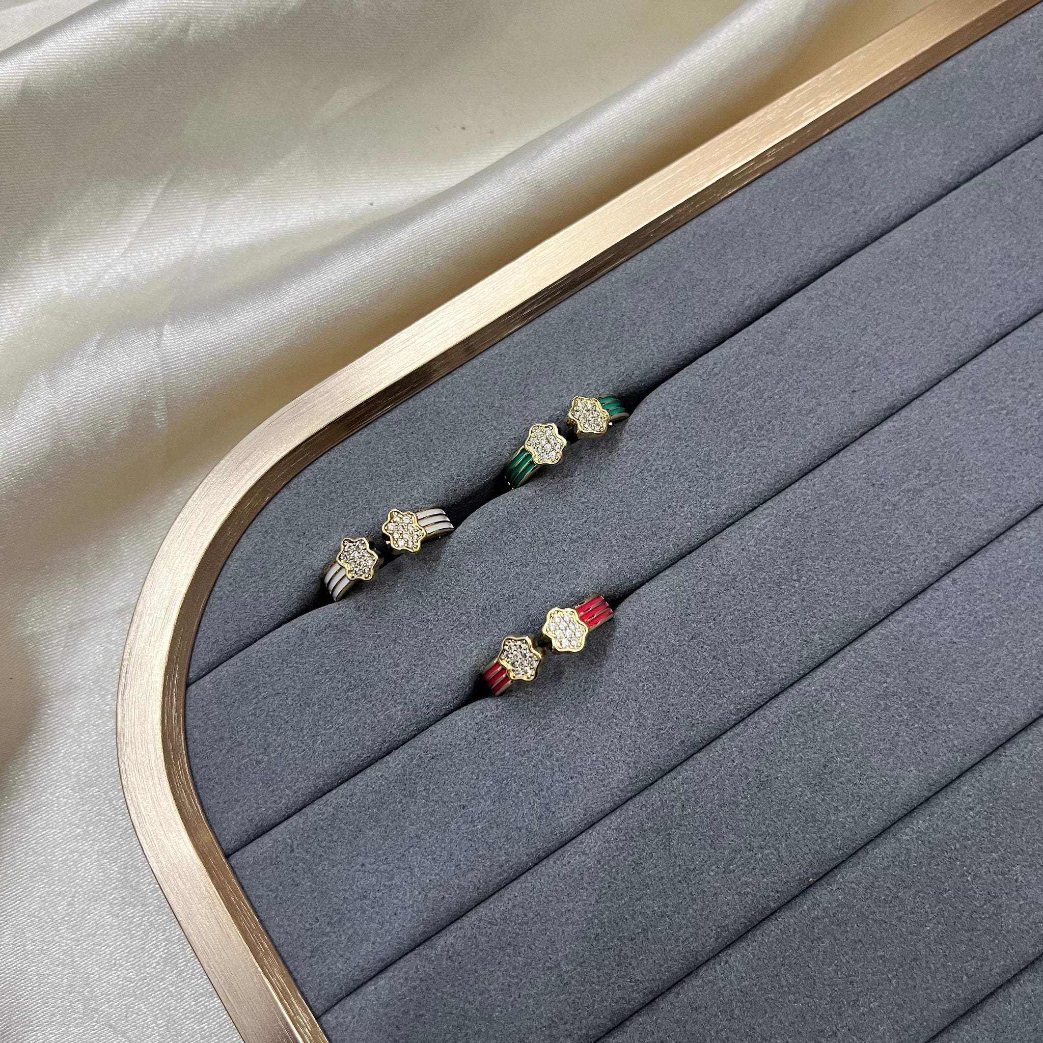 COLORFUL ENAMEL RING