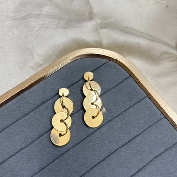 ROUND DANGLERS EARRINGS