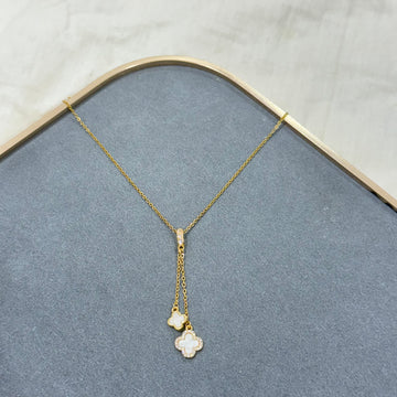 CLOVER PENDANT CHARM CHAIN