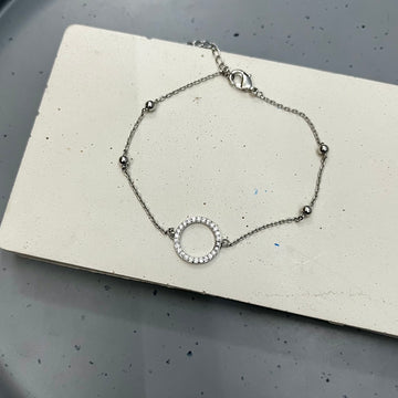 CIRCLE OF LIFE CHAIN BRACELET