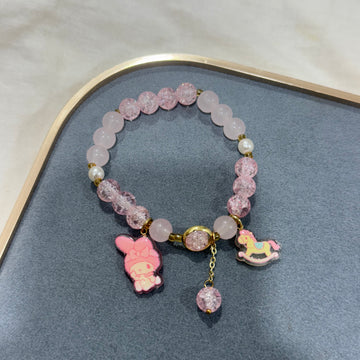 UNICORN CRYSTAL BEADS BRACELET