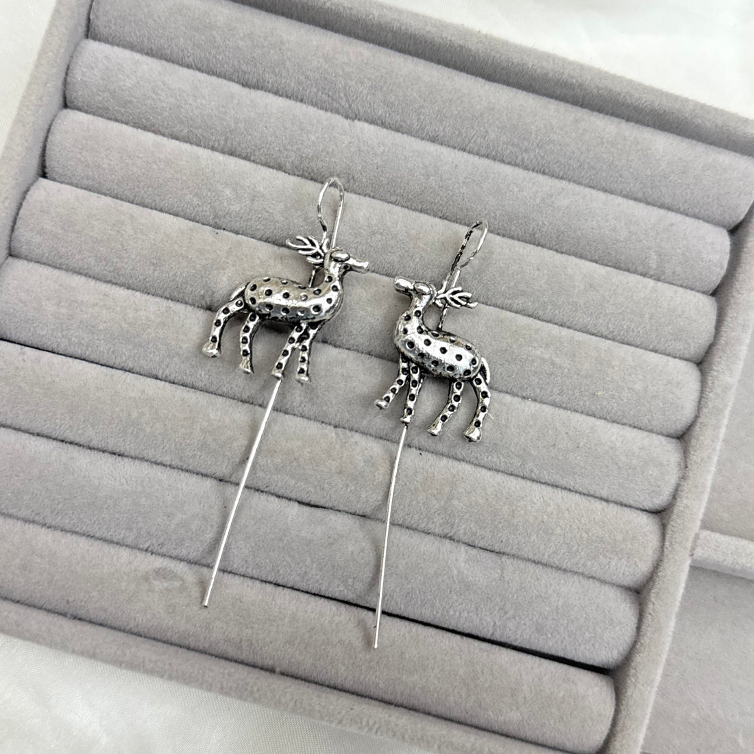 NAVRATRI DEER EARRING