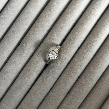 STARLIGHT SILVER DIAMOND RING