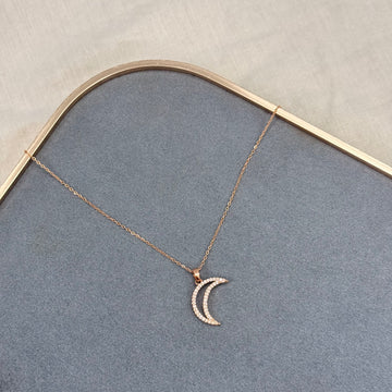 HALF MOON NECKLACE