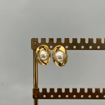 OVAL PEARL EARRINGS