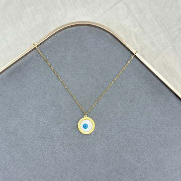 EVIL EYE GOLDEN CHAIN - 18K Gold Plated