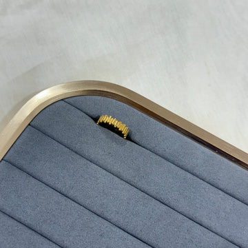 CLEO 18K GOLD PLATED RING