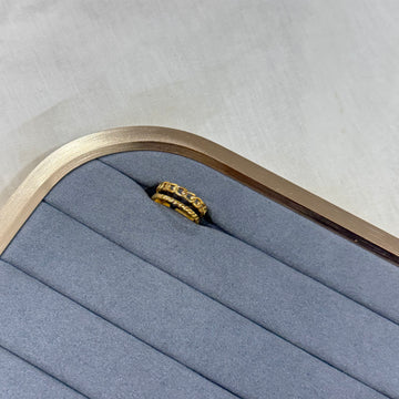 TONIA 18K GOLD PLATED RING