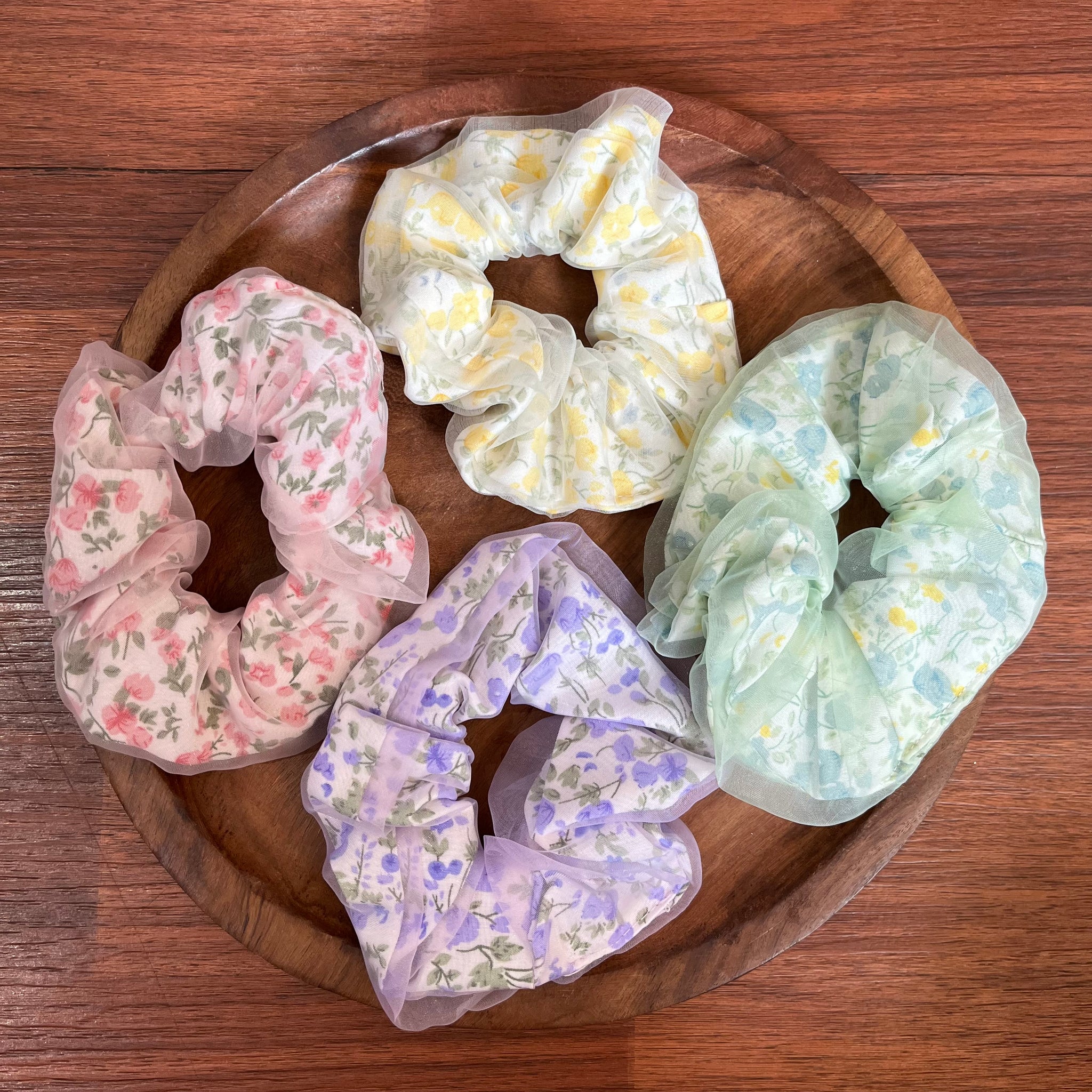 PREMIUM ORGANZA RUFFLES SCRUNCHIE