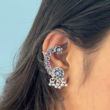 MIRROR MAGIC CUFF EARRING