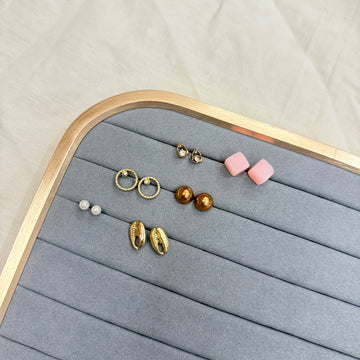 SET OF 6 EARRINGS AND STUDS