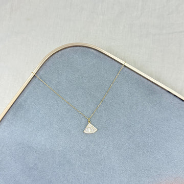 FALLEN STAR DIAMOND NECKLACE - 18K Gold Plated
