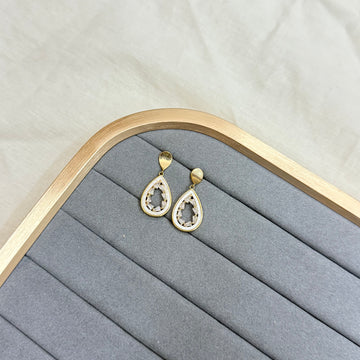 CRYSTAL DROP EARRINGS