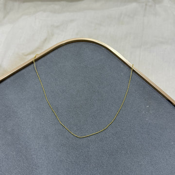 GOLD PLATED BALL CHAIN