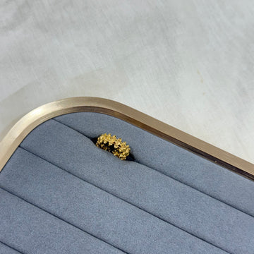 CARLOTTA 18K GOLD PLATED RING