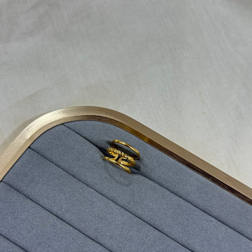 GIGI 18K GOLD PLATED RING